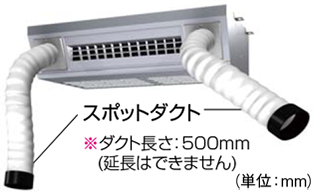 天吊形厨房用エアコン | 空調・換気・給湯設備（ビジネス） | Panasonic